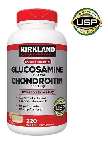 Glucosamina 1500 Mg Condroitina 1200 Mg 220 Tabletas Cuotas Sin