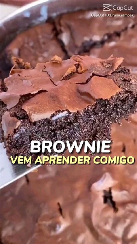 Brownie Em 2024 Receitas Interessantes Receitas Receita Fácil De