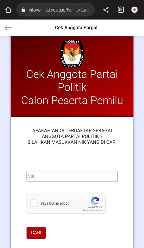 Simak Cara Mengecek Apakah Nama Kita Dicatut Parpol Atau Tidak