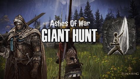 Giant Hunt Ashes Of War Location Elden Ring YouTube