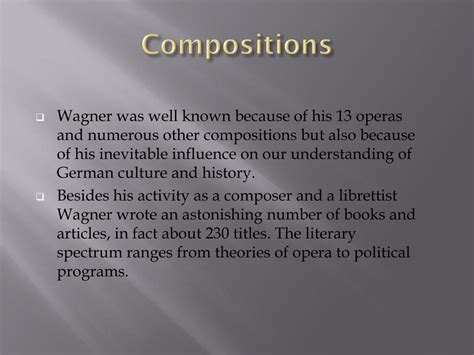 PPT - Wilhelm Richard Wagner PowerPoint Presentation, free download ...