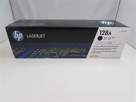 New Genuine Hp Laserjet 128a Ce320a Black Original Laser Toner Printer