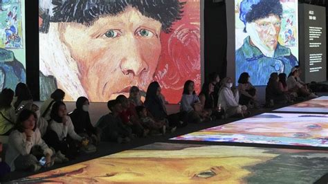 Masuk Ke Dunia Van Gogh Alive Di Jakarta