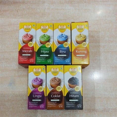 Jual Pewarna Makanan Koepoe Koepoe Oil Based Shopee Indonesia