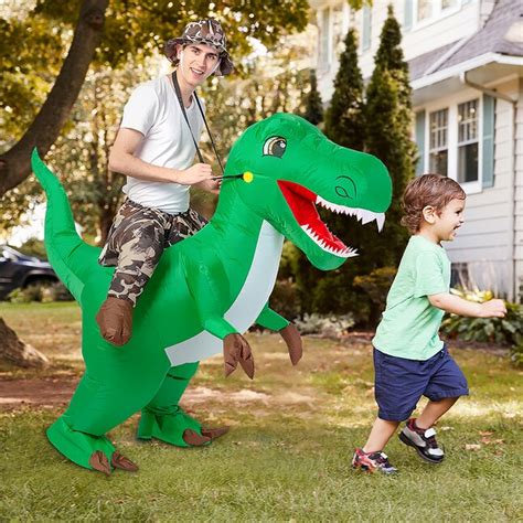 GOOSH GOOSH 72 inch Dinosaur Costumes for Adults, Halloween Costume ...