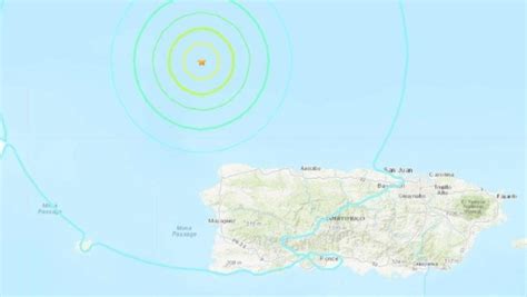 Fuerte Sismo De Magnitud 6 0 Sacude A Puerto Rico