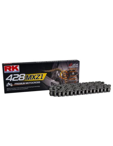 Cadena Rk Mxz Sin Retenes Pasos Negra Enduroleon