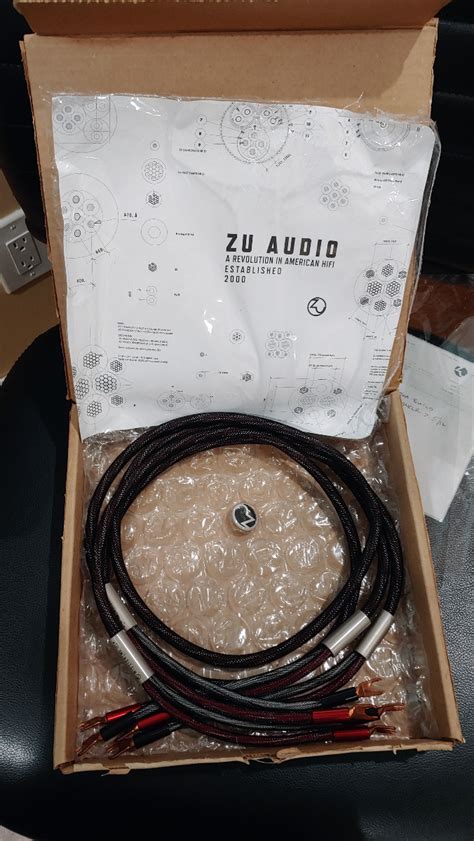 Zu Audio Mission Mk II Loudspeaker Cable Zu Mission Speaker Cable For