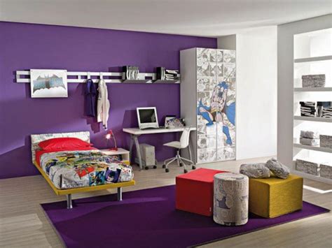 How To Decorate A Bedroom With Purple Walls