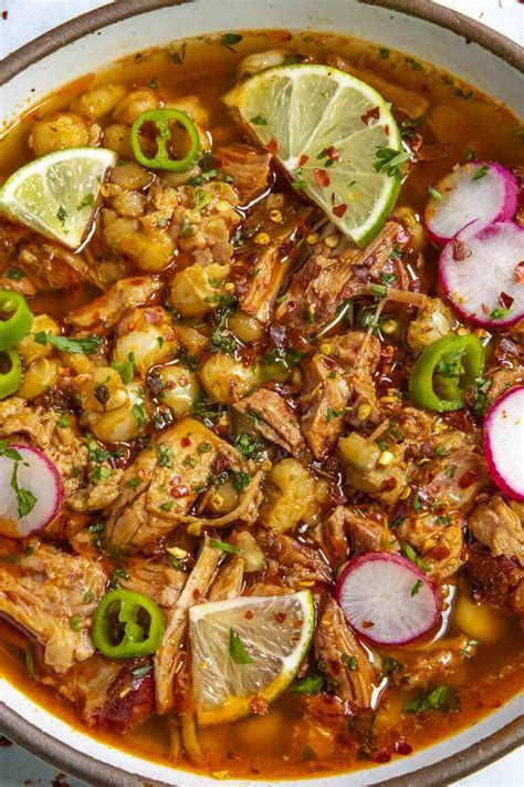 Pozole Rojo Recipe Mexican Red Posole Chili Pepper Madness
