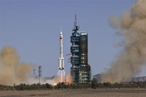 China Launches Person Mission To Complete Assembly Of Space Station