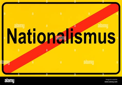 German city limits sign symbolising end of nationalism Stock Photo - Alamy