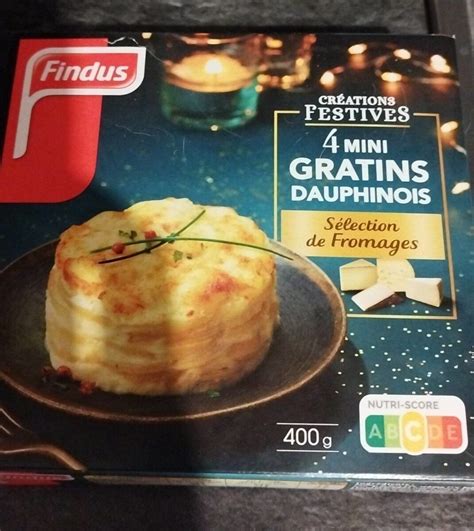 Mini Gratins Dauphinois Findus 400 G