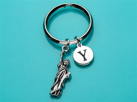 Statue of Liberty Keychain Statue of Liberty Key Ring New - Etsy