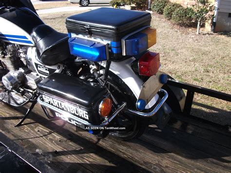 2002 Kawasaki Kz 1000p Police Motorcycle