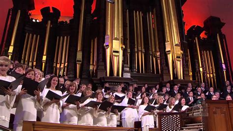 If The Savior Stood Beside Me Mormon Tabernacle Choir Youtube