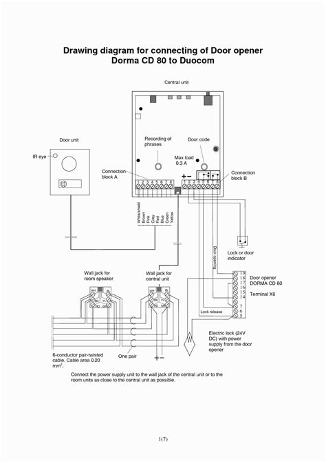 Garage Door Wiring Schematic Wiring Diagram For Garage Door