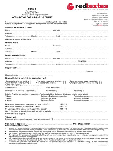 Fillable Online Vba Vic Gov Aubuildingregulatory FrameworkBuilding