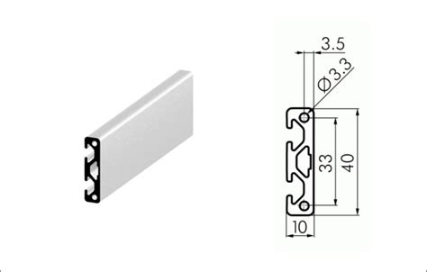 Aluminum T Slot Framing And Surface Profiles 10 And 14mm With A 5mm T