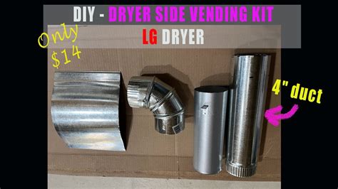 How To Make Side Venting Kit For Dryer Dryer Side Venting Kit