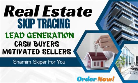 Do Skip Tracing For Real Estate And Llc Skip Tracing In Bulk By Shamim