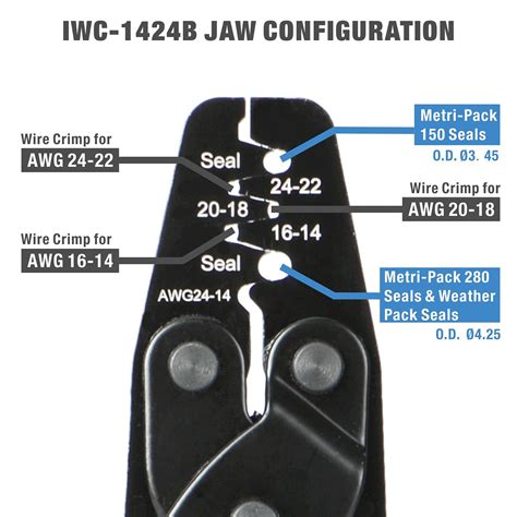 Iwiss Deutsch Connector Crimping Tool Kit For Deutsch Dt Connectors