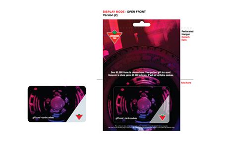 Canadian Tire Gift Card Design on Behance