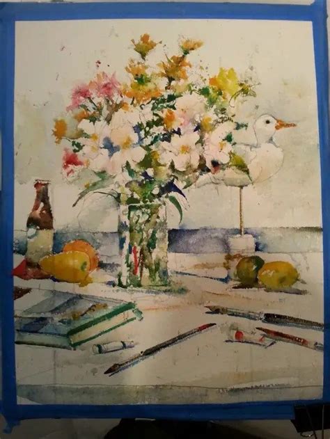 Charles Reid Workshop Day 3 Still Life Michele Clamp Art Charles