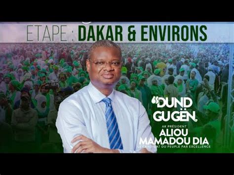 Direct Dakar Caravane du Président Aliou Mamadou DIA étape DAKAR YouTube