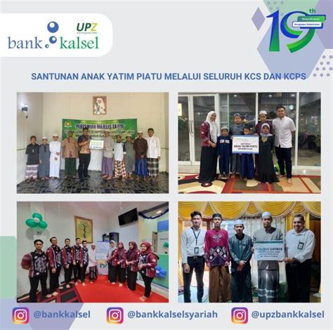 UPZ Bank Kalsel Berikan Santunan Anak Yatim Piatu Jejakrekam