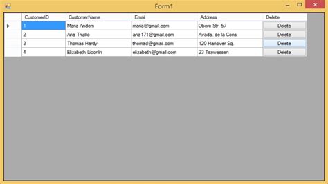 C Tutorial How To Add A Button Each Row In A Datagridview Foxlearn