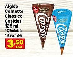 Algida Cornetto Classico Çeşitleri 125 ml İndirimde Market