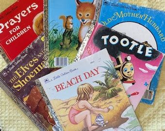 Little Golden Books Vintage Six Available - Etsy