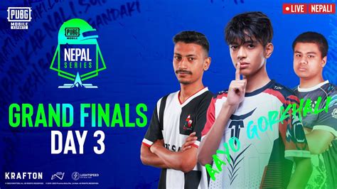 NP 2023 PUBG Mobile Nepal Series Grand Finals Day 3 AAYOGORKHALI