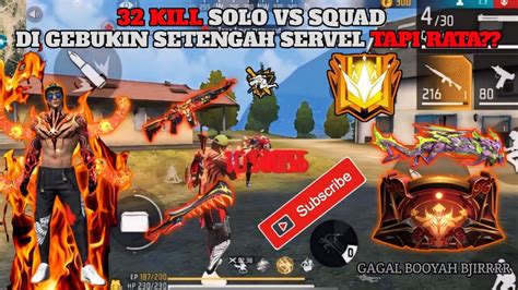 Kill Solo Vs Squad Di Gebukin Setengah Server Ampun Ampun