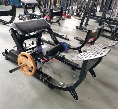 Gym Equipment Fitness Product Hip Thrust Machine In Plate Loaded Glute