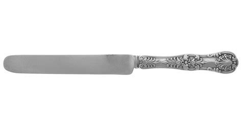 English King Sterling No Monograms Dessert Tea Knife Hollow