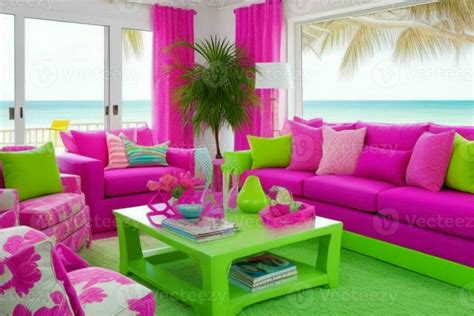 Beach style living room design. Pro Photo 28878297 Stock Photo at Vecteezy