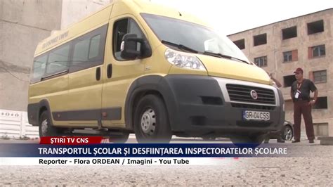 TRANSPORTUL ȘCOLAR ȘI DESFIINȚAREA INSPECTORATELOR ȘCOLARE YouTube