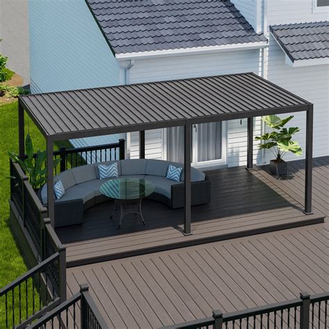 Buy Sorara Louvered Pergola Mirador Aluminum Gazebo With