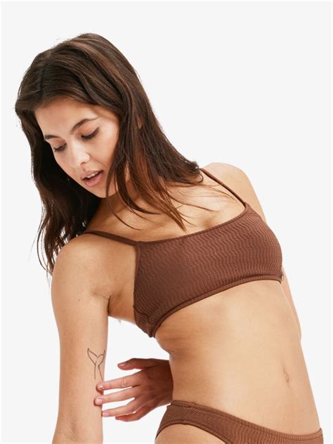 Lagos Basic Bralette Bikini Top For Women Roxy