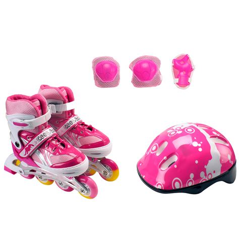 Set De Role Actionone Pinky Cu Casca Protectii Si Geanta Transport