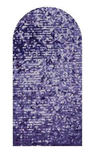 Painel Decorativo Romano Lantejoula Roxo Cm X Cm Parcelamento