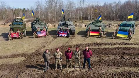 Ukraine Situation Report Challenger Tanks Stryker Armored Vehicles