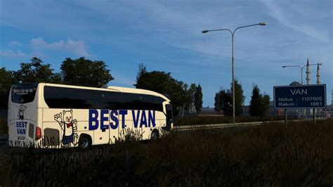 Mercedes Benz Travego Shd E Best Van Tur Skin V Ets Mods