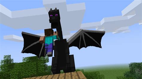 Minecraft Steve Vs Enderdragon Animation