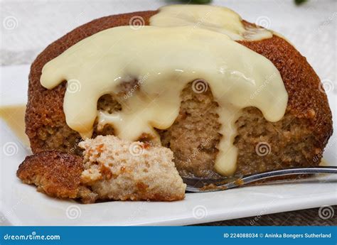 Traditional South African Malva Pudding Stock Photo - Image of ...