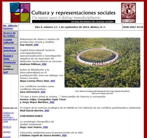 Archivos Cultura Y Representaciones Sociales