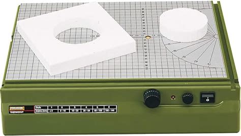 Proxxon Thermocut E Auto CAD Hot Wire Cutter With Large Table Tool Tech Direct
