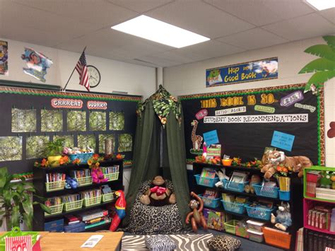 4th Grade Classroom Reading Jungle Classroom Ideas Pinterest